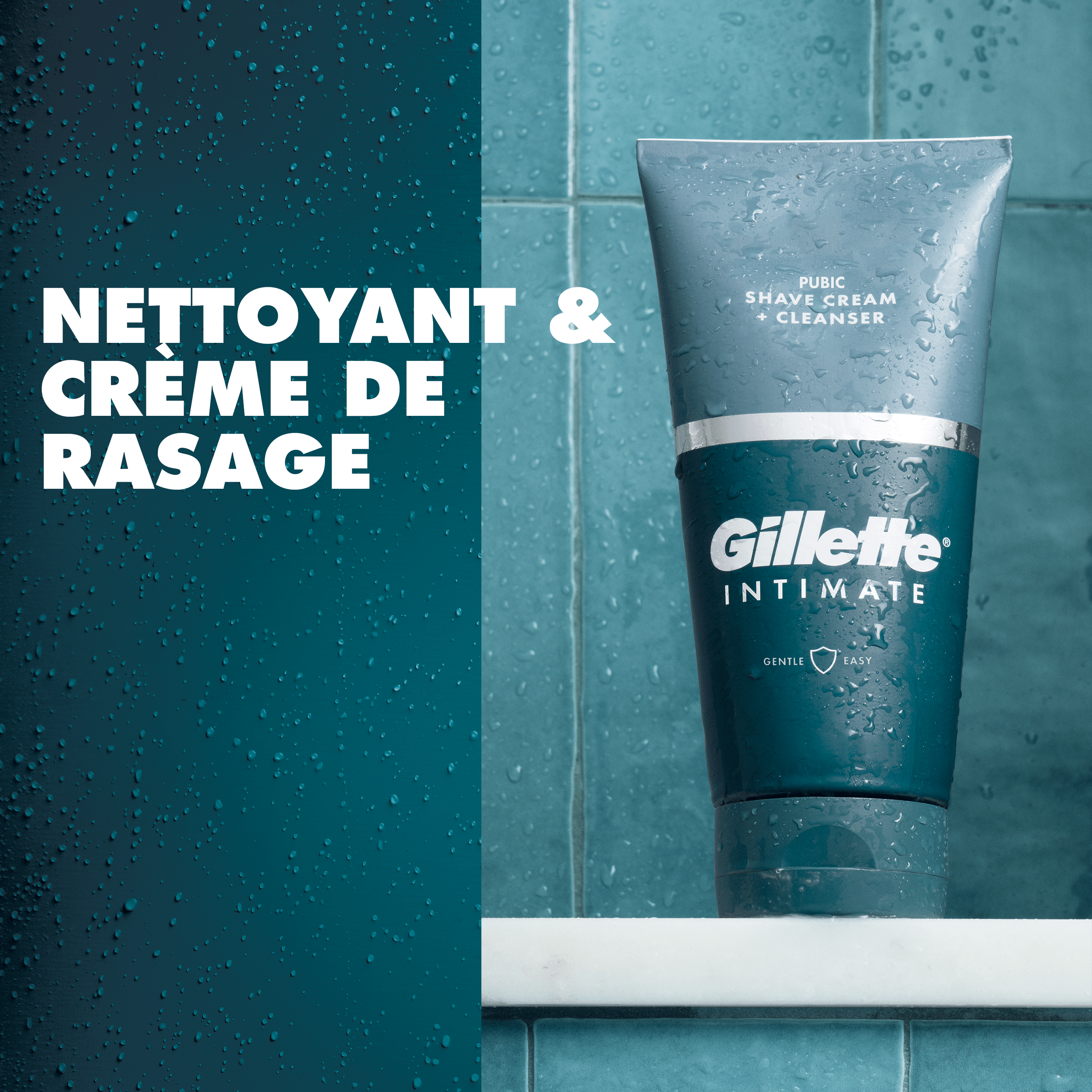 Le nettoyant 2en1 Gillette Intimate