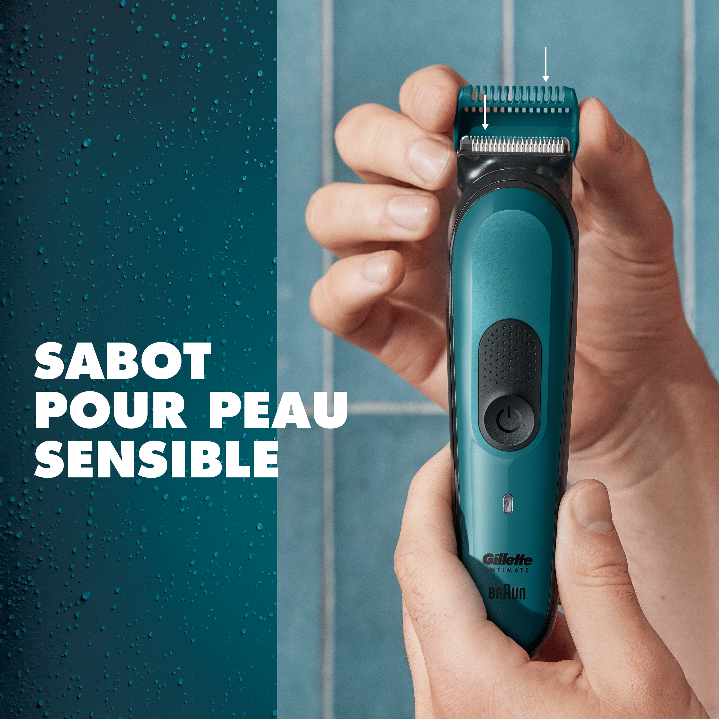 La tondeuse GilletteIntimate i3