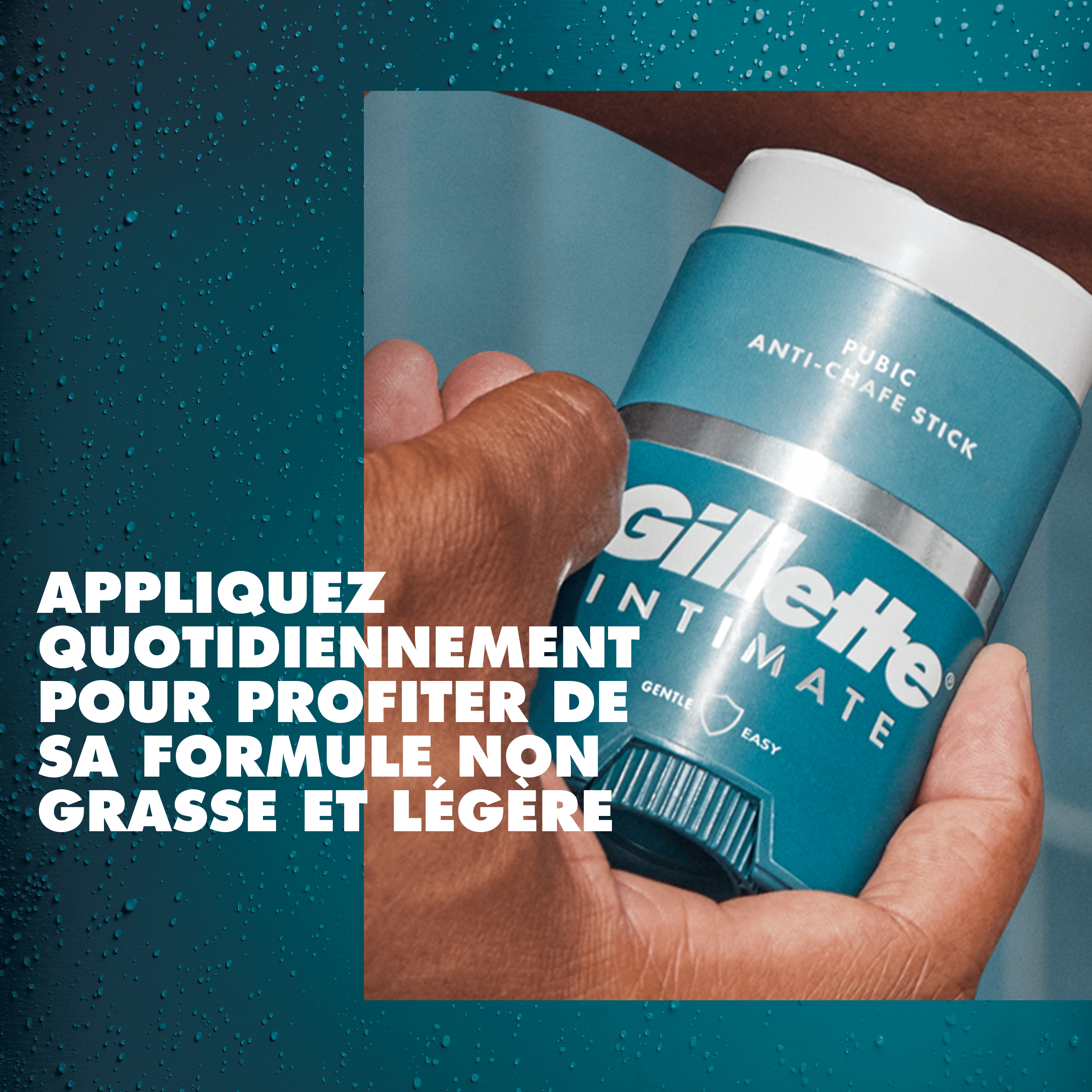 Le stick anti-frottement Gillette Intimate