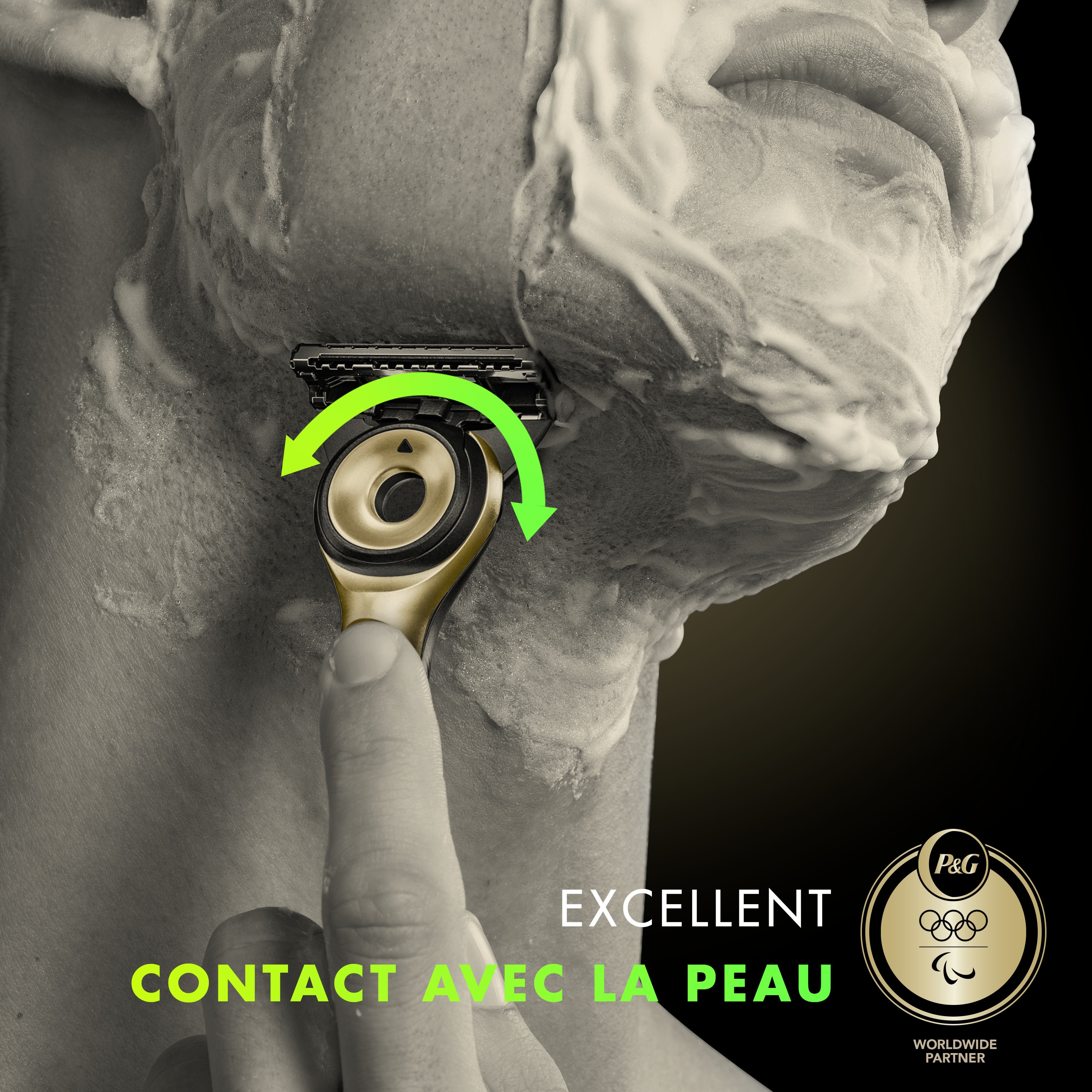 Excellent contact avec la peau