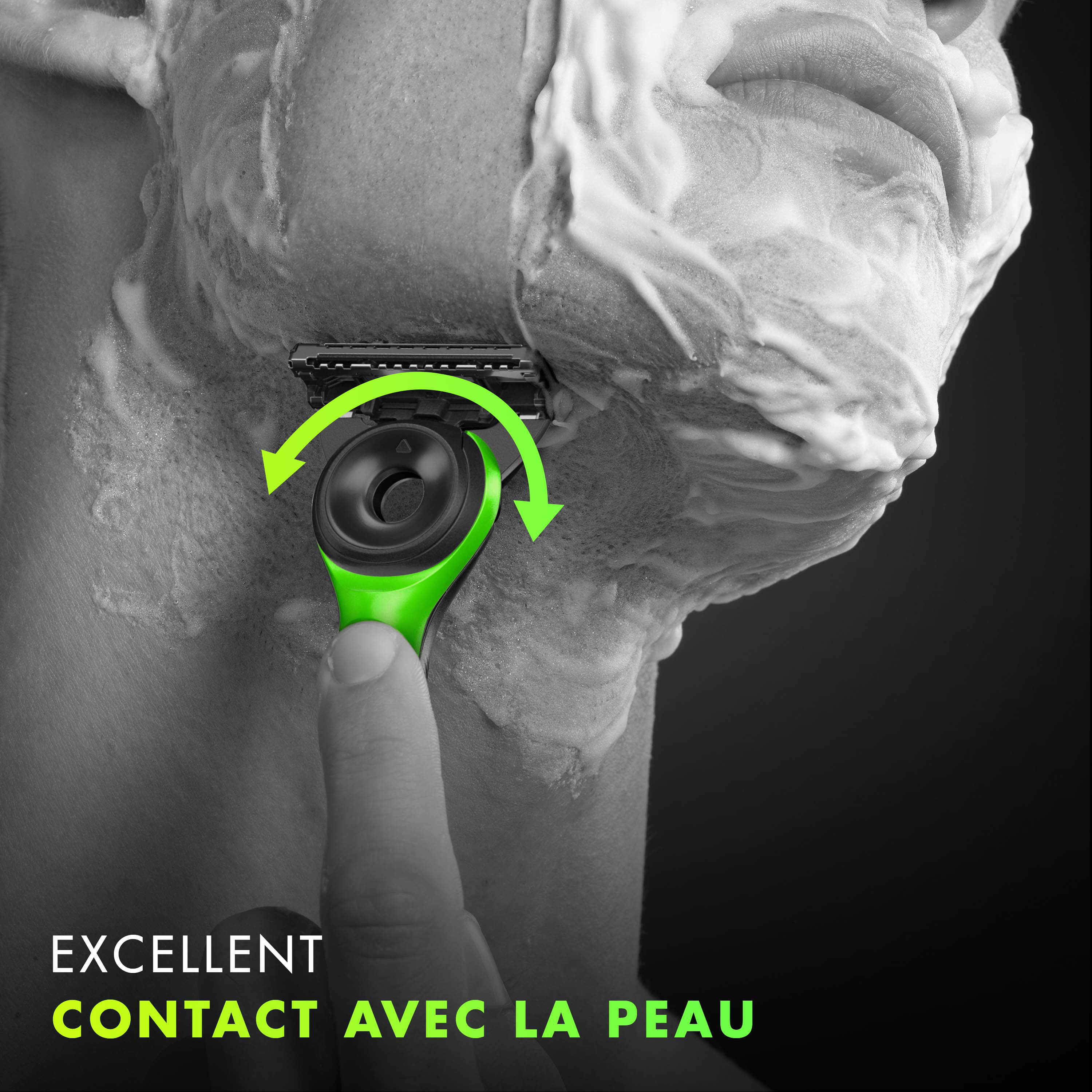 Excellent contact avec la peau