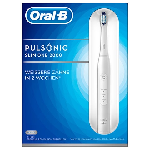 Pulsonic Slim One 2000, elektrische Zahnbürste, Weiß3