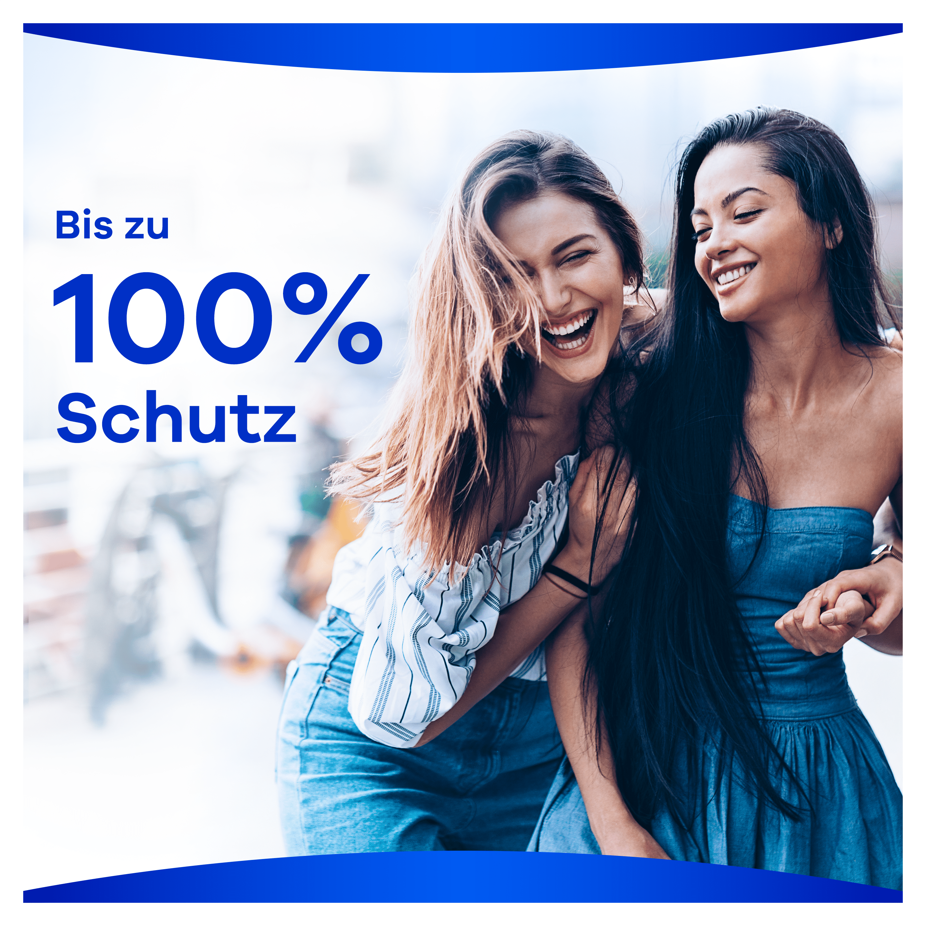 Bis zu 100% Schutz