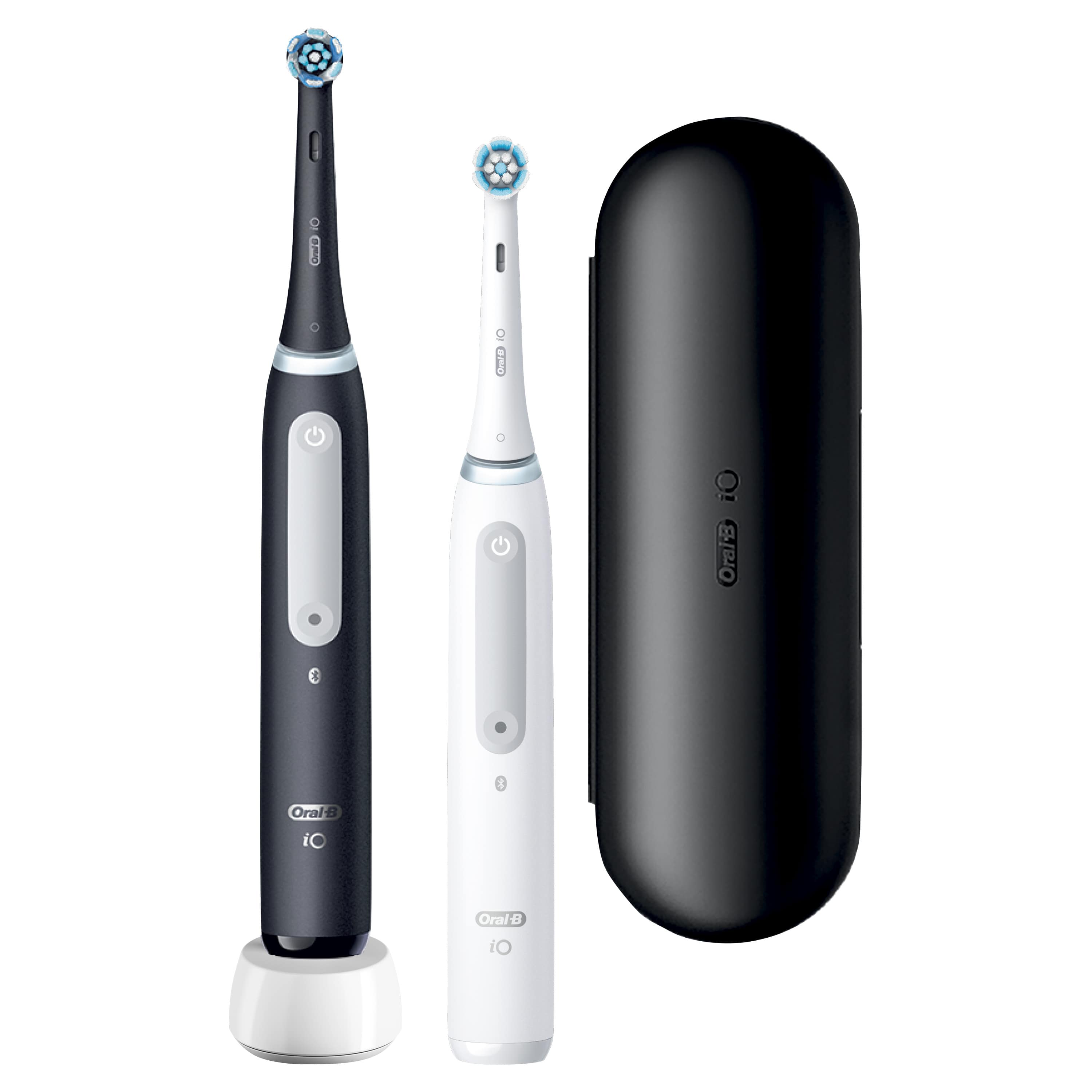 Oral-B iO 4 Duo Matt Black und White