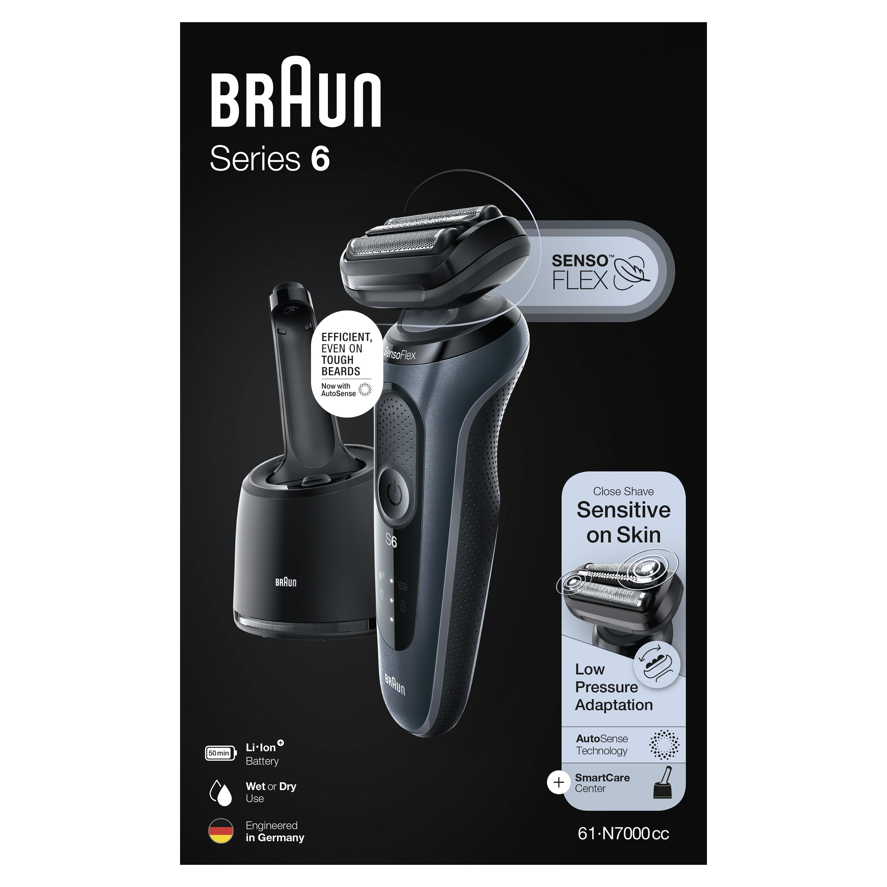 braun series 6 - 61 - n7000cc
