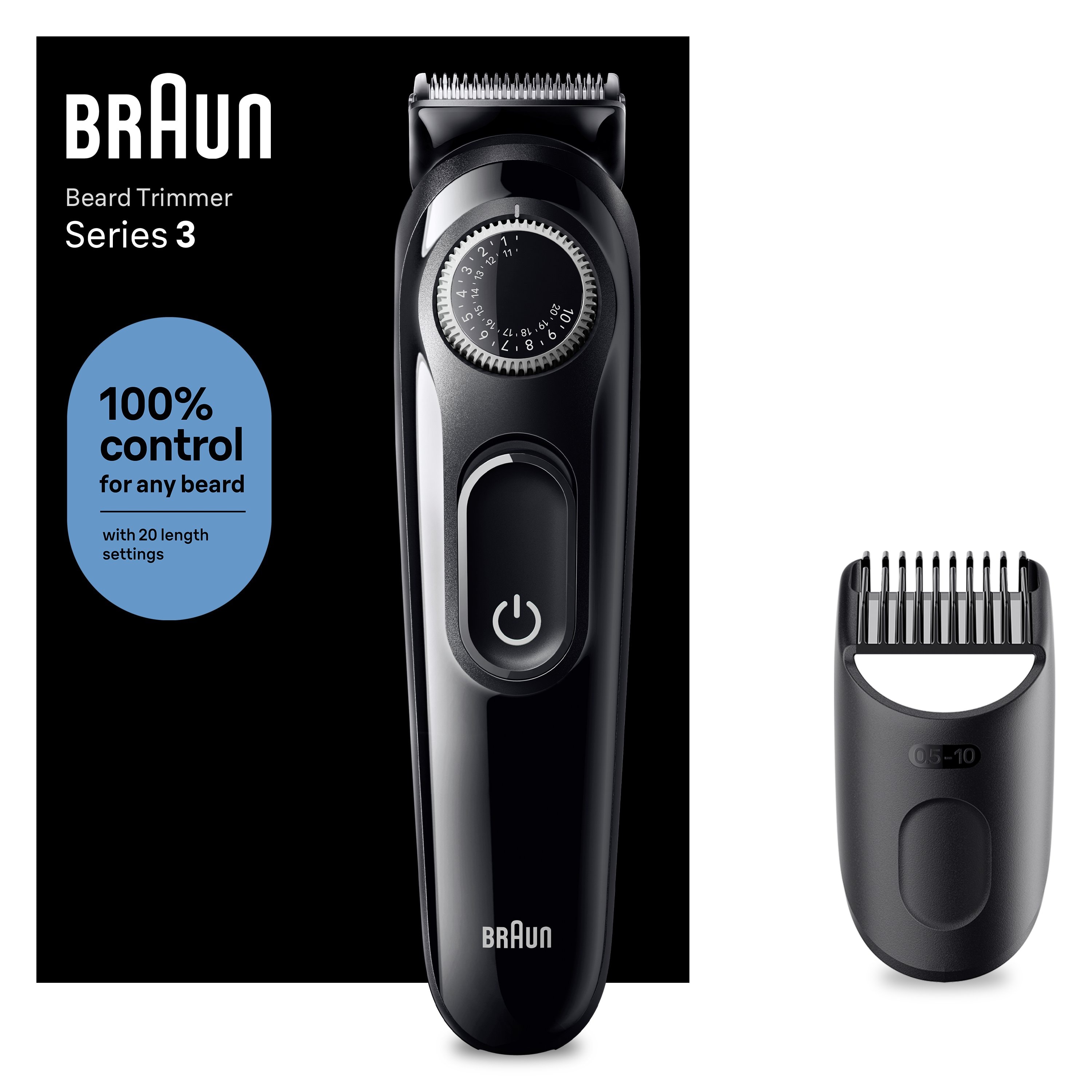 Braun BeardTrimmer BT3400