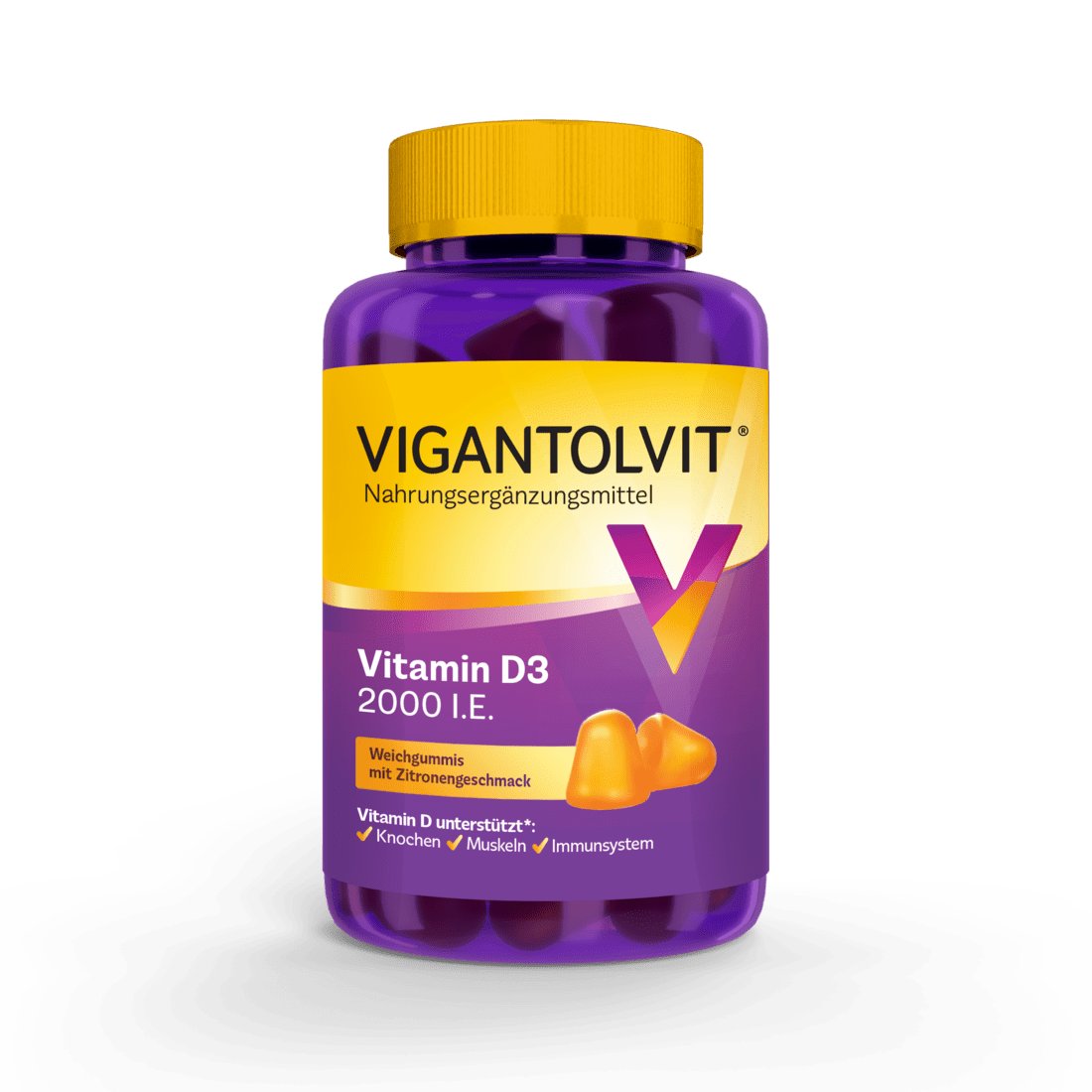 VIGANTOLVIT 2000 IE Weichgummis2