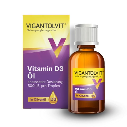 VIGANTOLVIT® 500 I.E. Vitamin D3 in Olivenöl