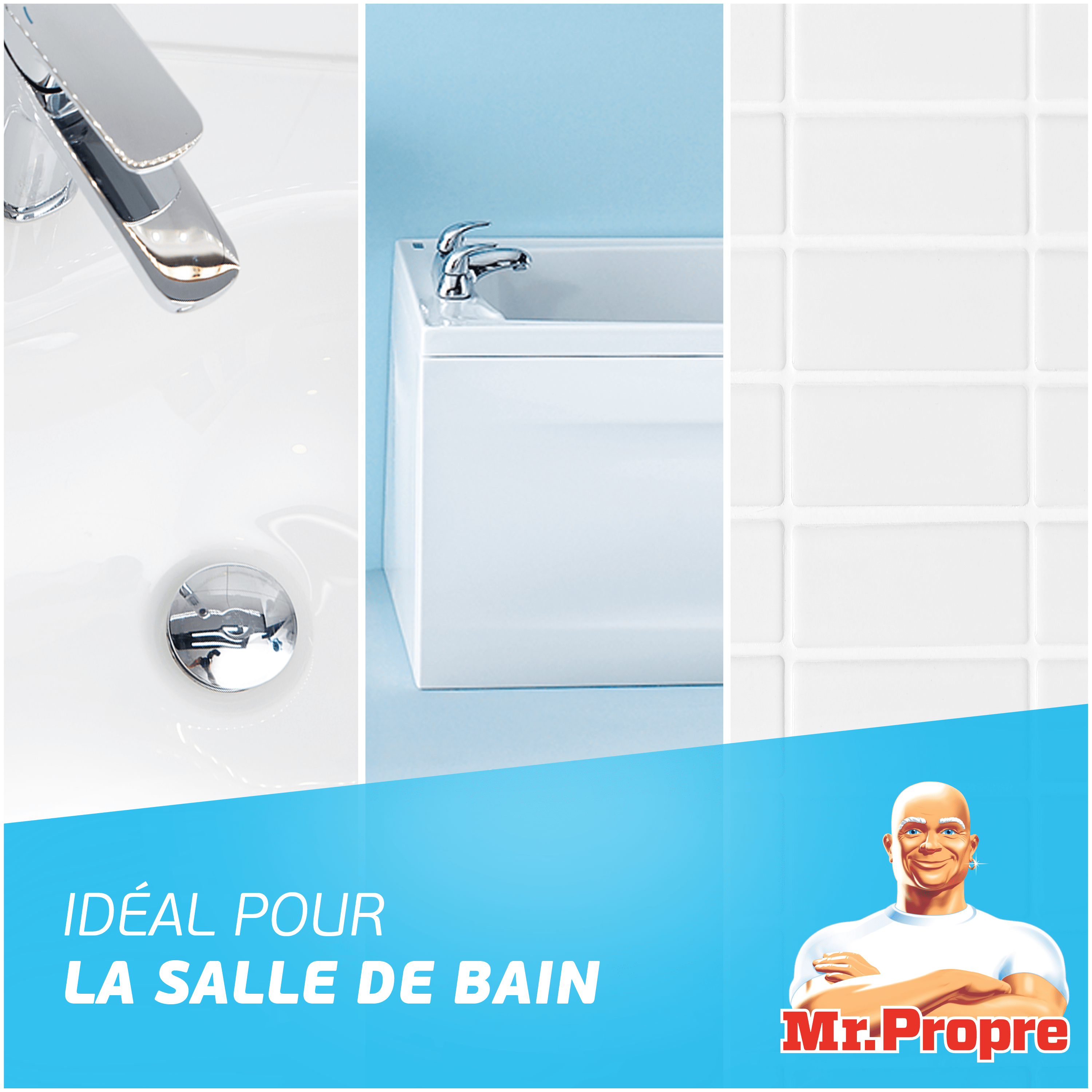 Idéal pour la salle de bain