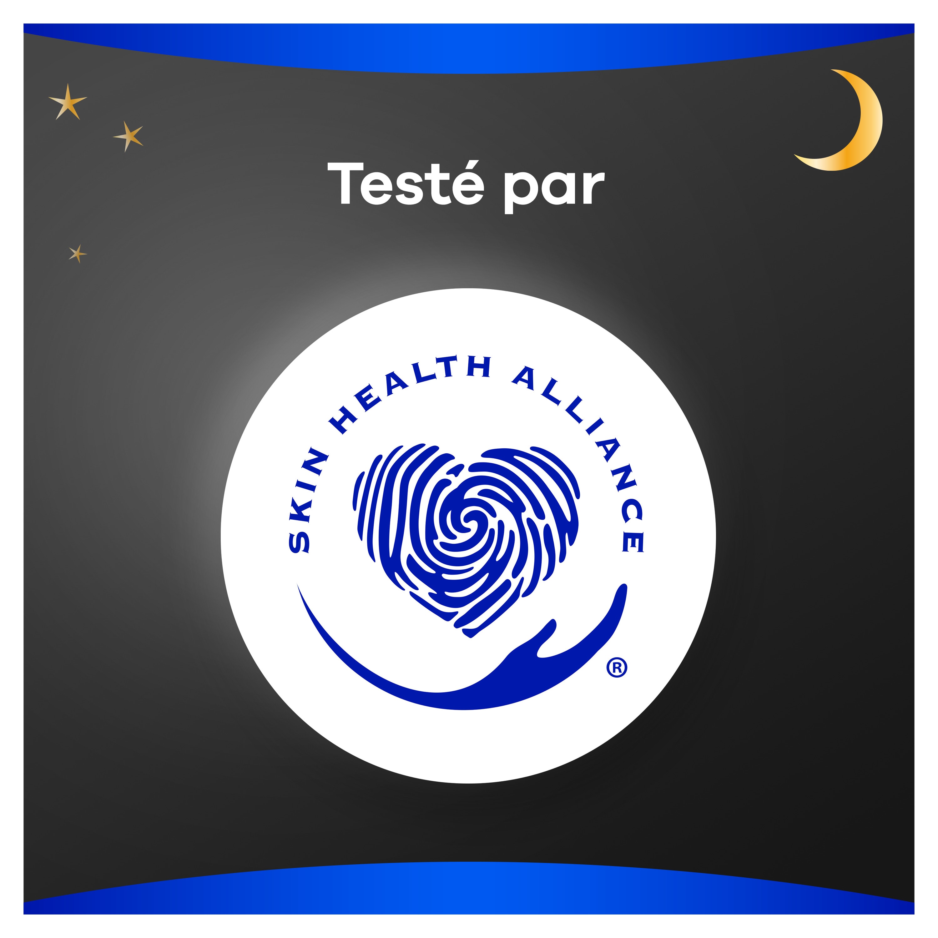 Testé par skin health alliance