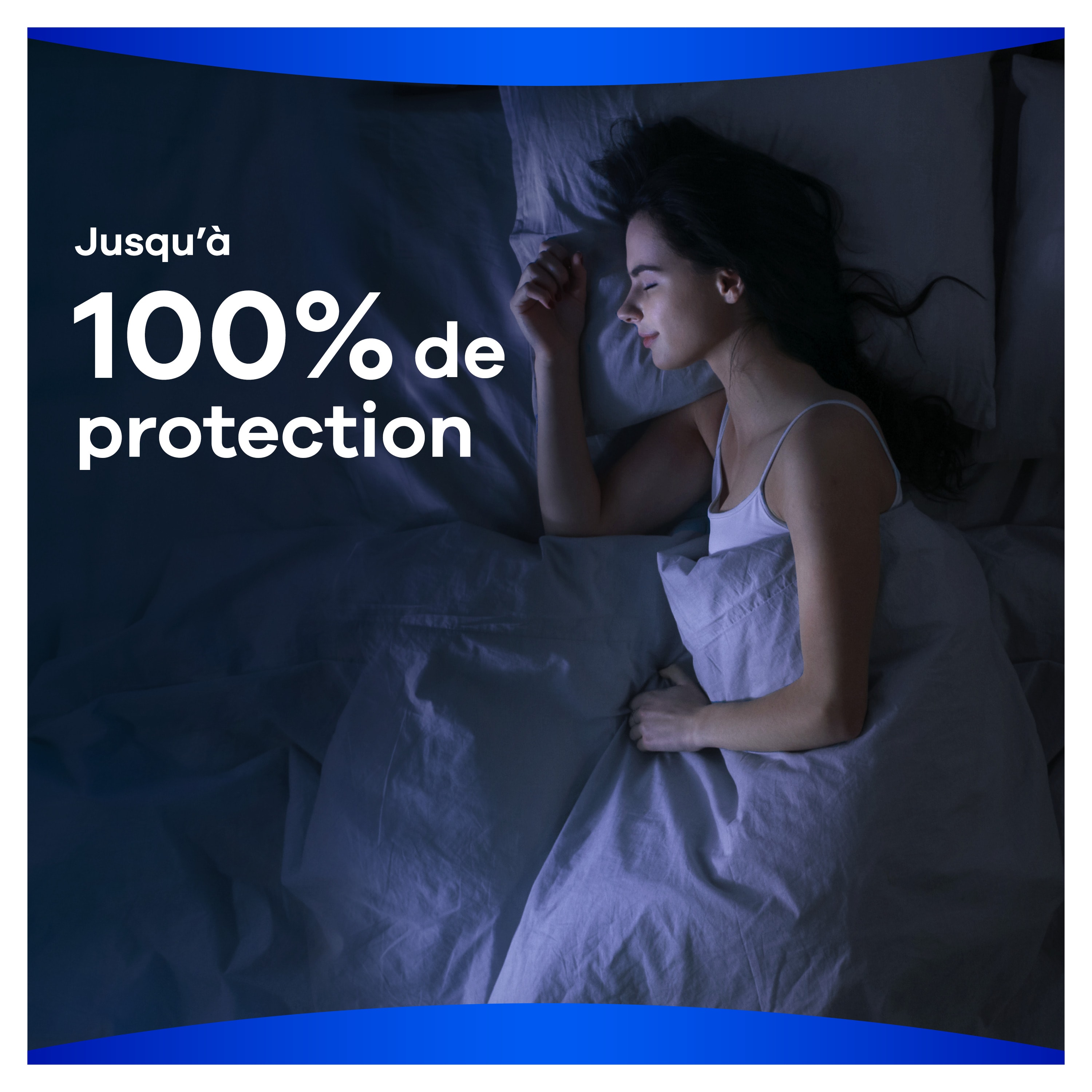 Jusqu'à 100% de protection