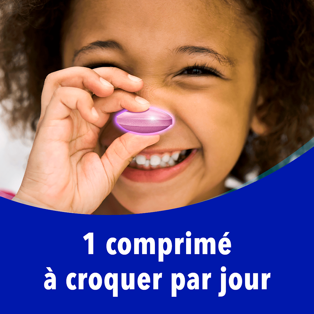 1 comprimé à croquer par jour