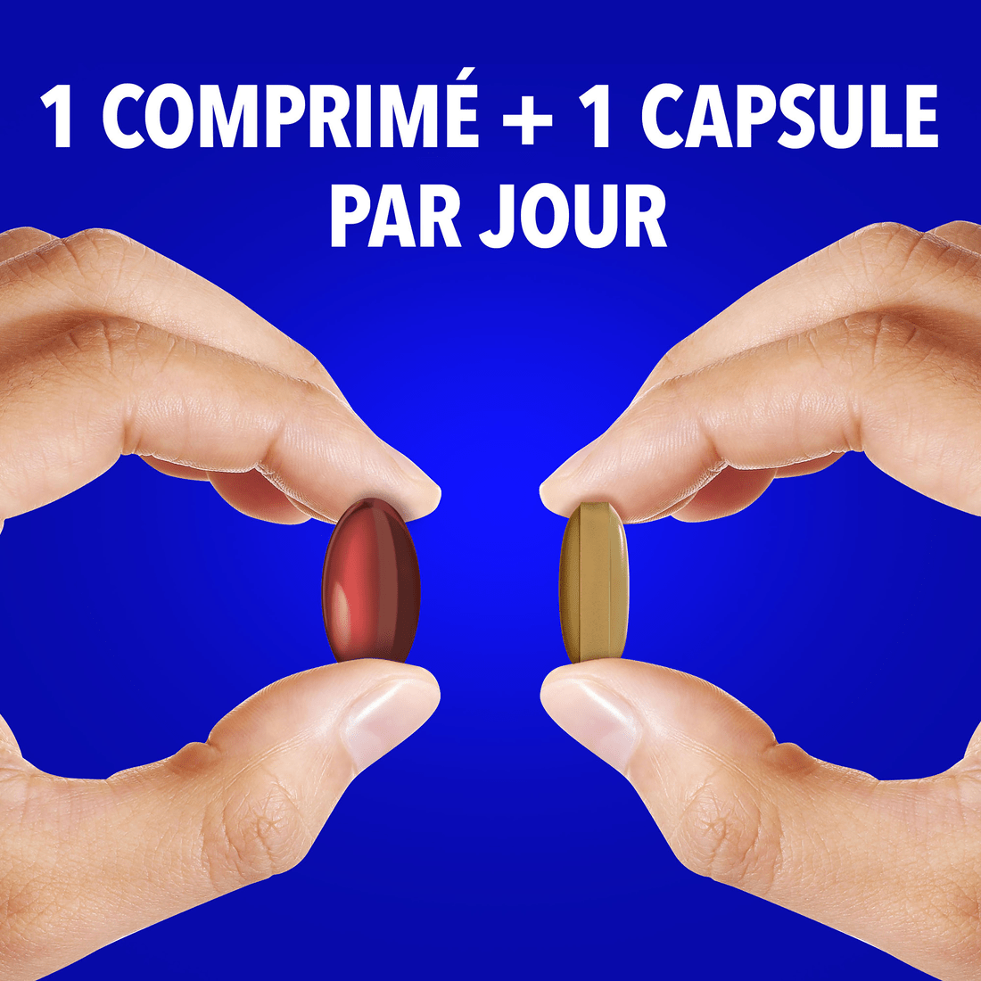 1 comprimé + 1 capsule par jour