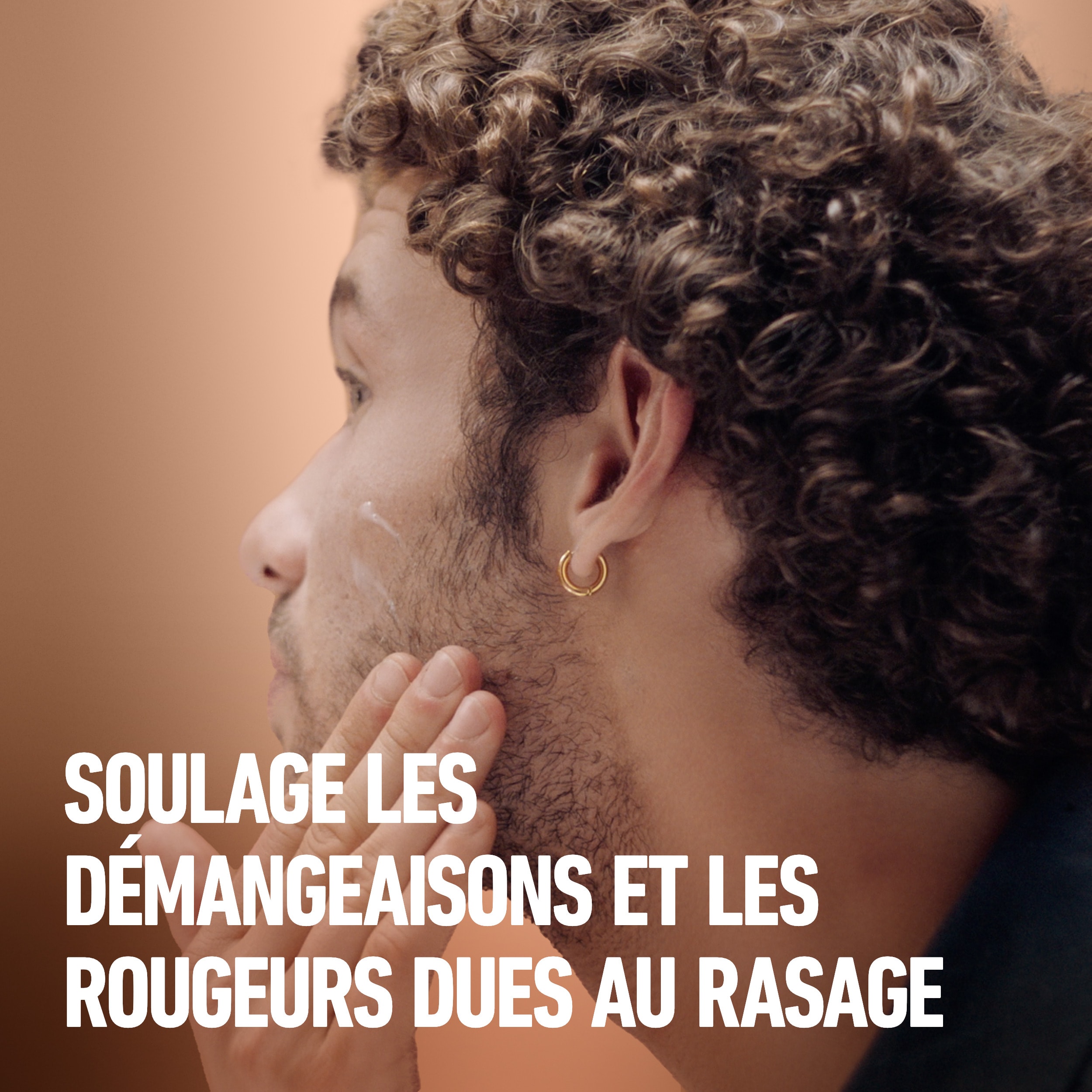 soulage les démangeaisons et les rougeurs dues au rasage