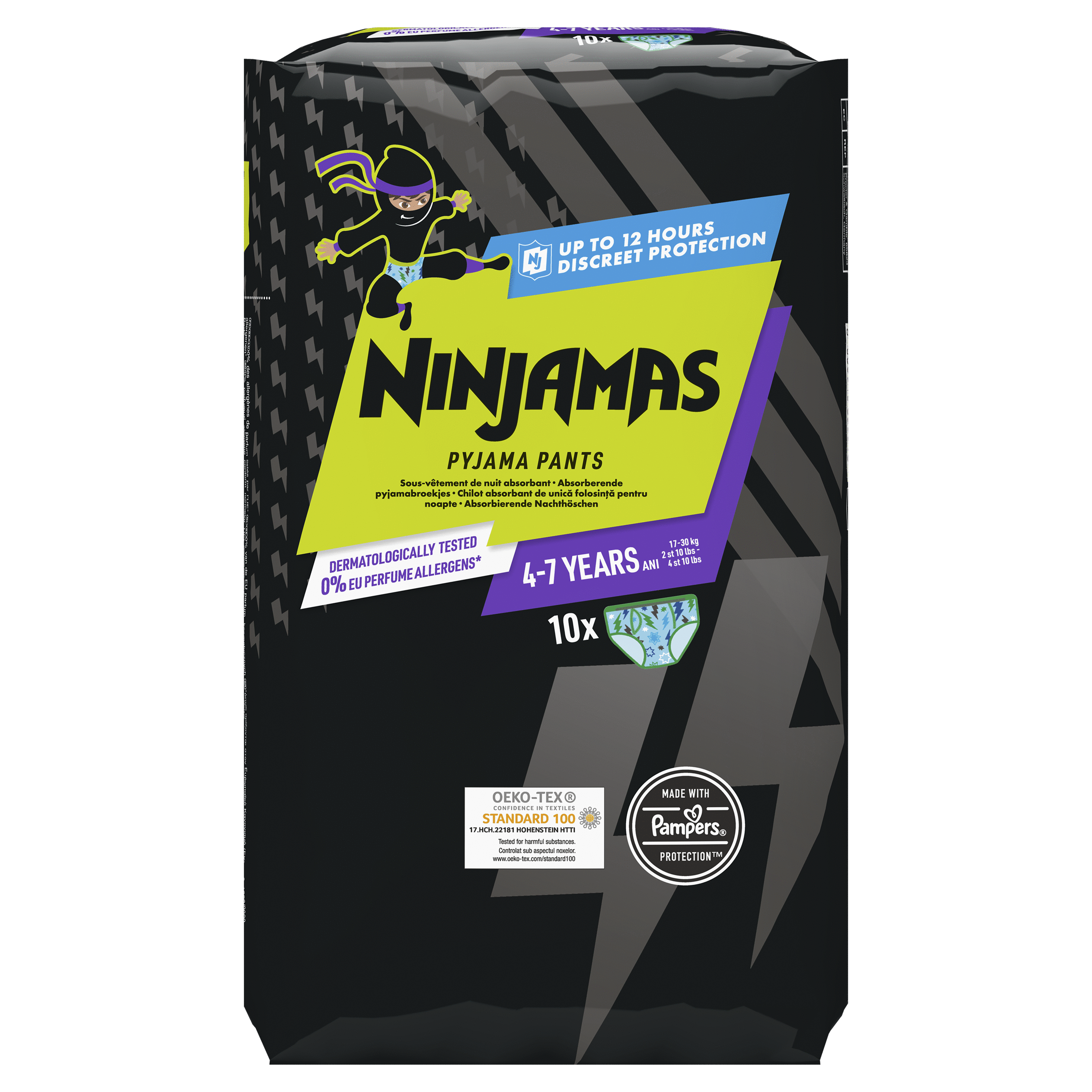 Ninjamas couche pour enfants ! 