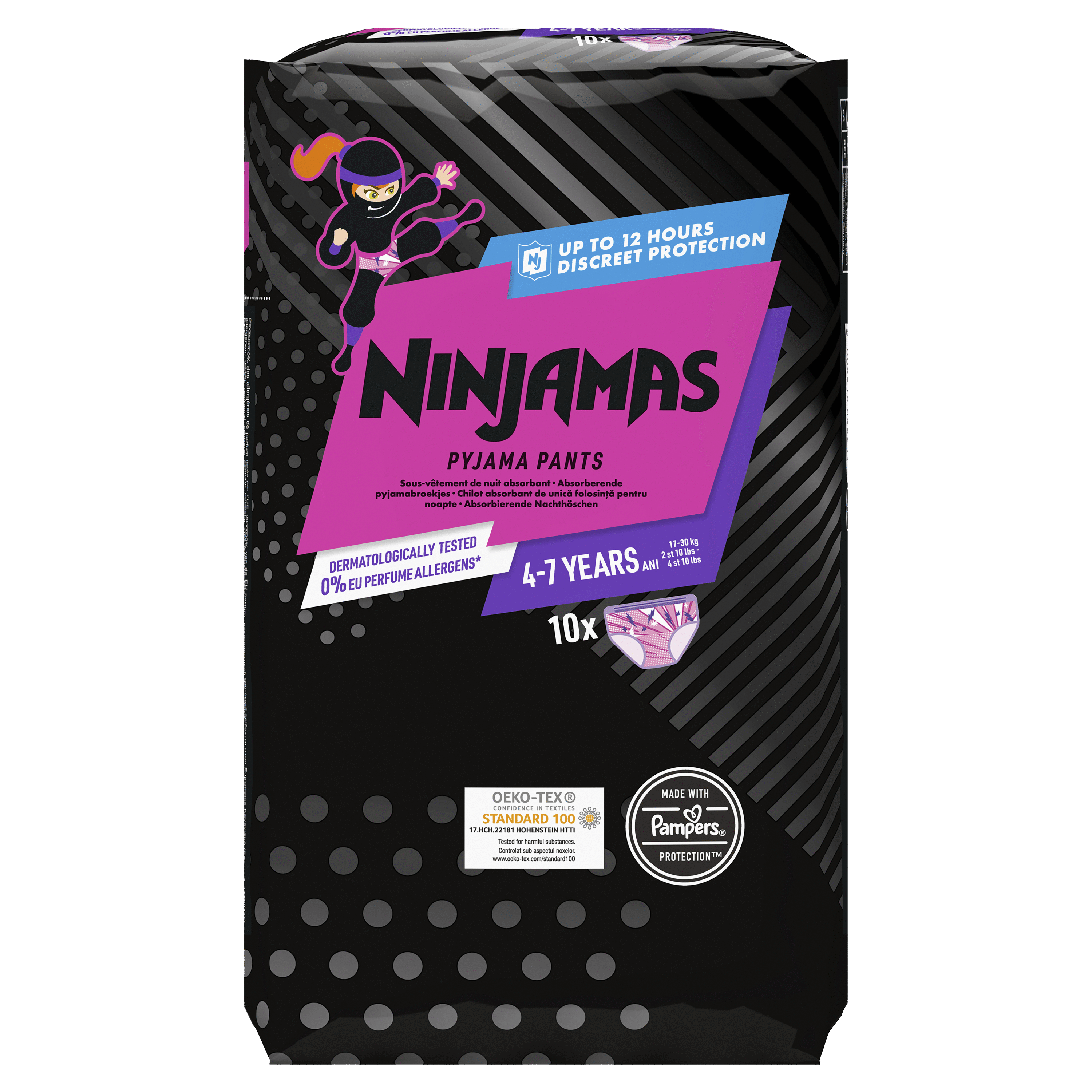 Ninjamas couche pour enfants ! 