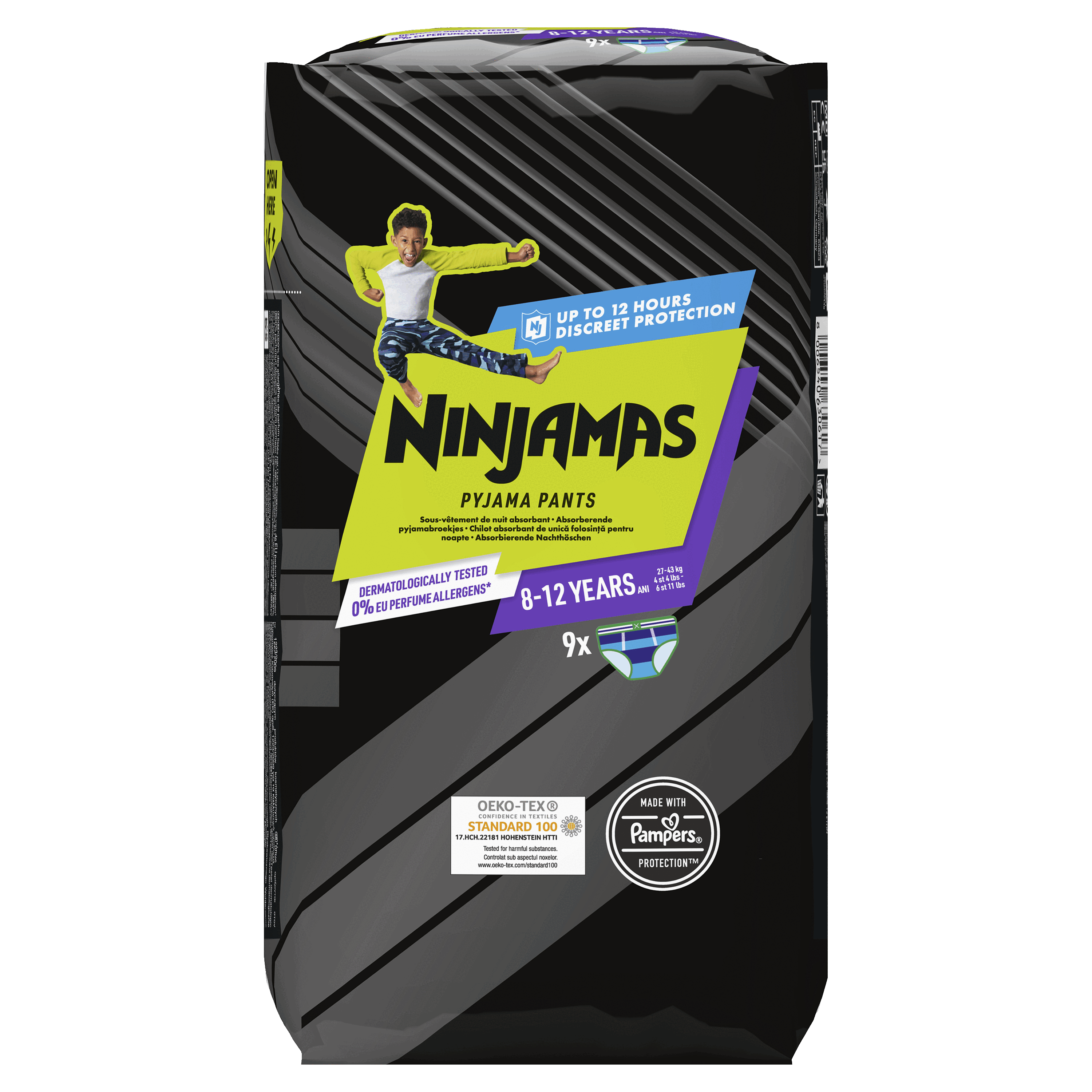 Ninjamas couche pour enfants ! 