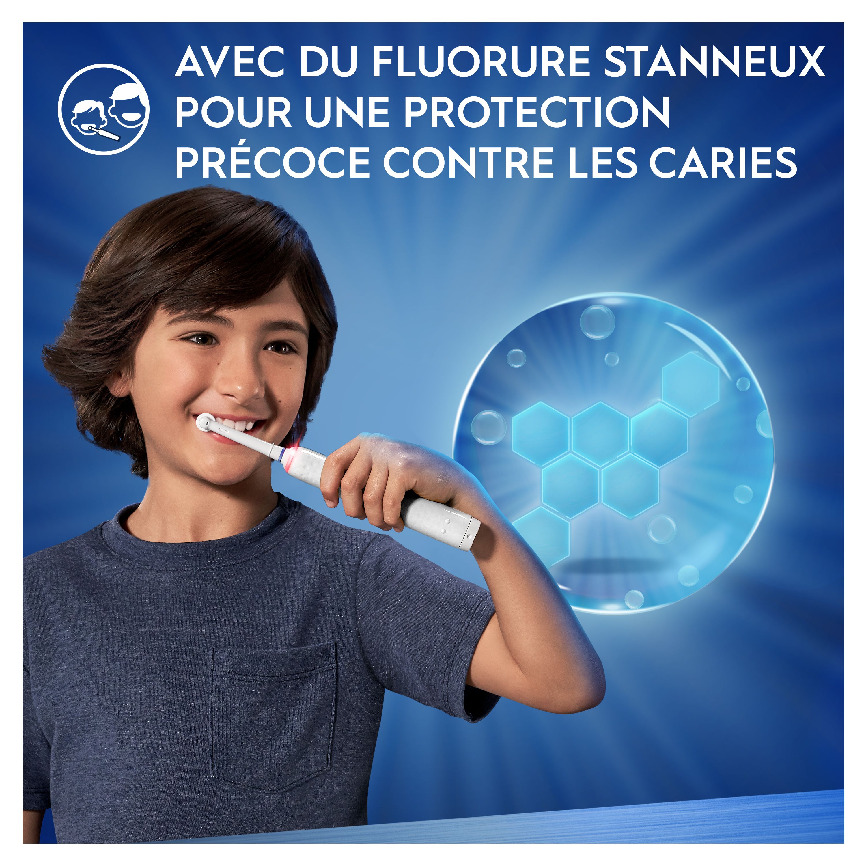 Avec du fluorure stanneux pour une protection précoce contre les caries