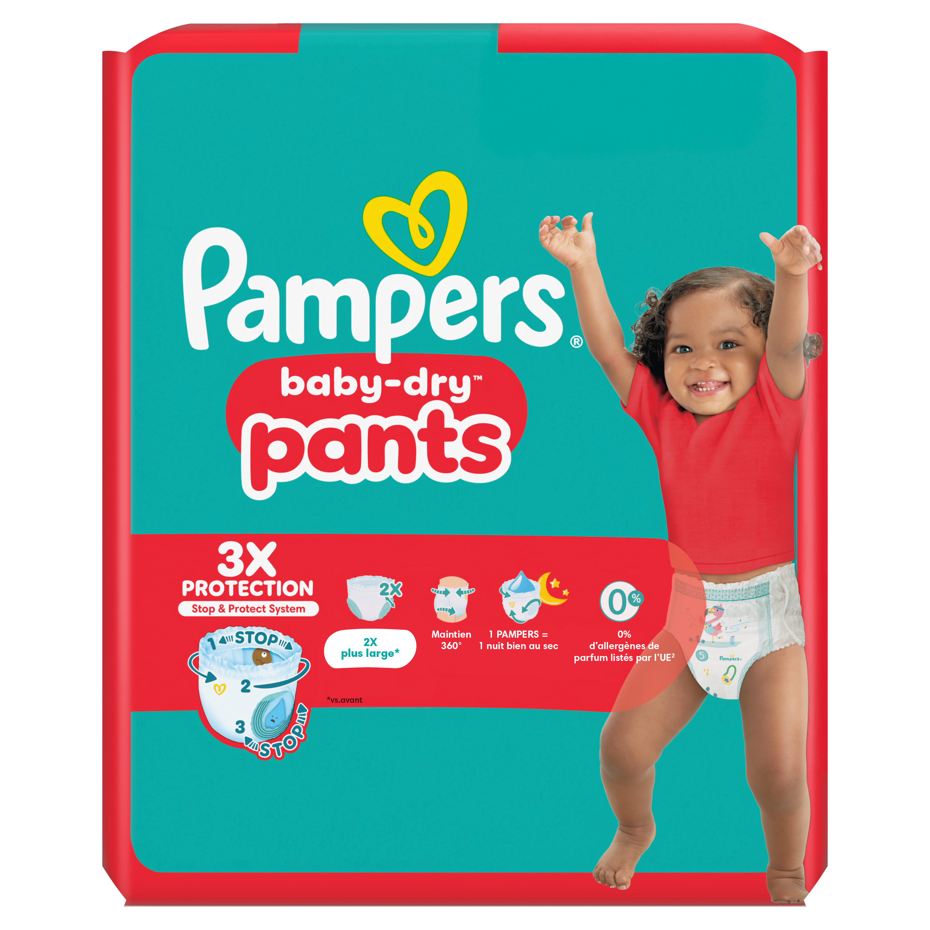Pampers baby-dry pants