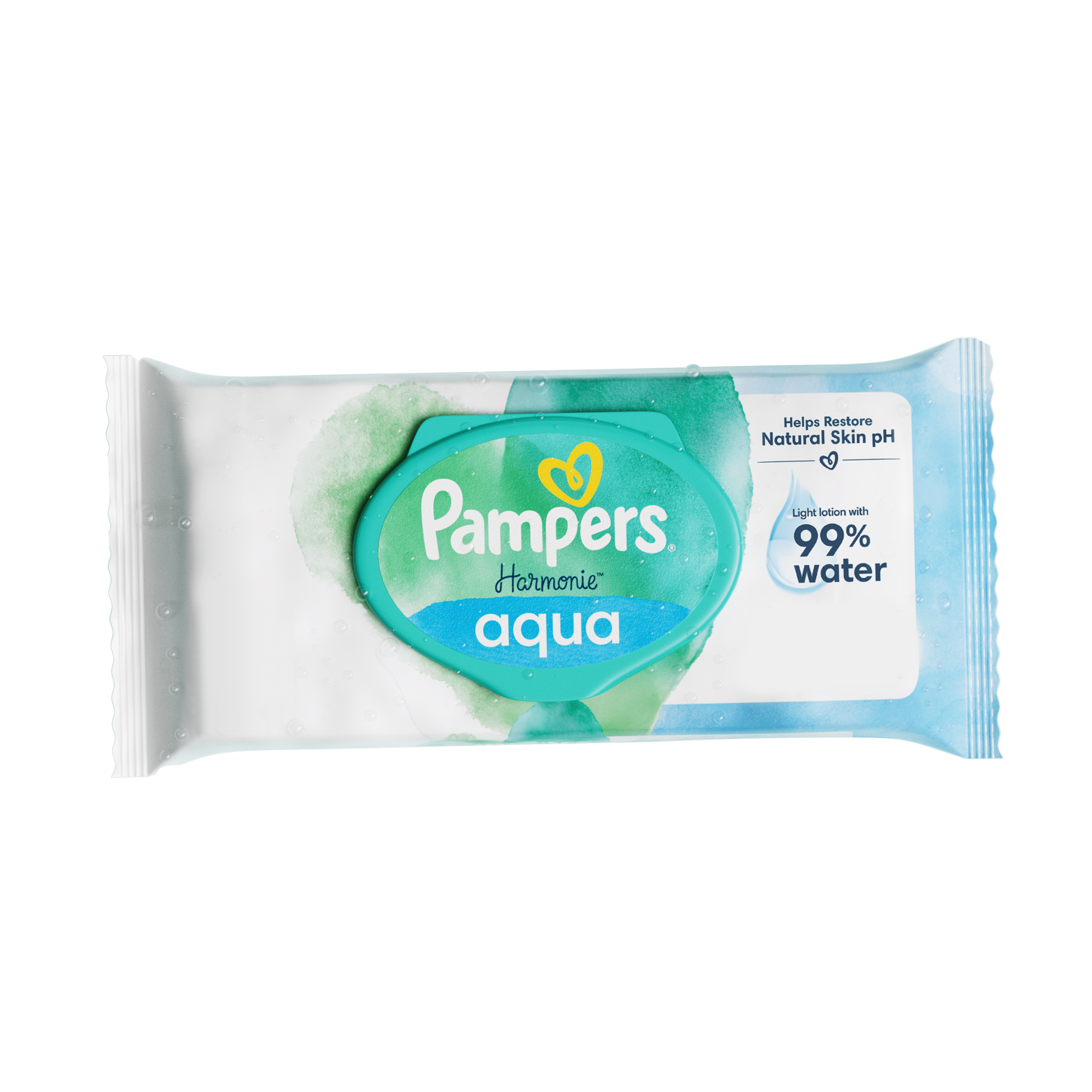  Lingettes Pampers Aqua Harmonie