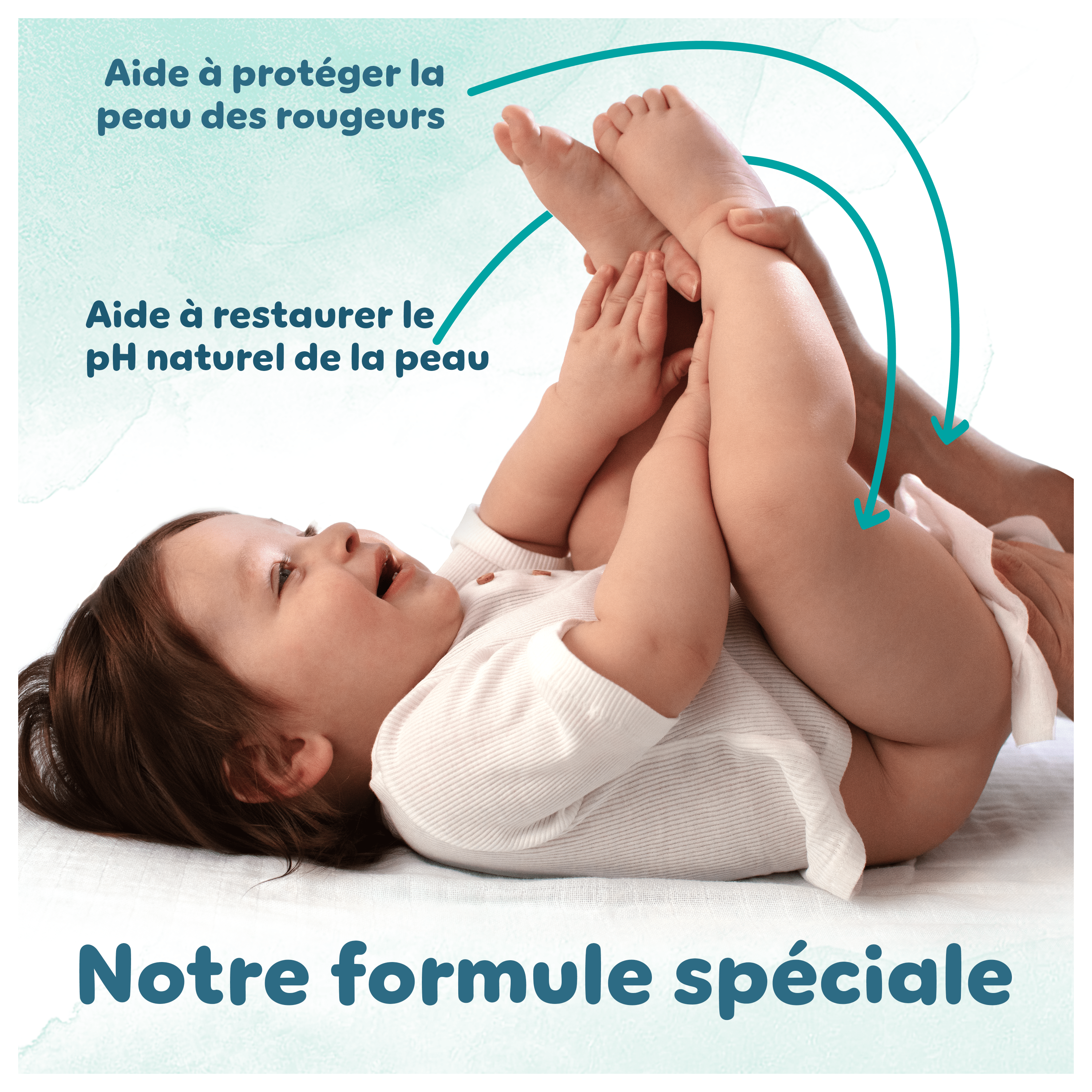  Lingettes Pampers Aqua Harmonie