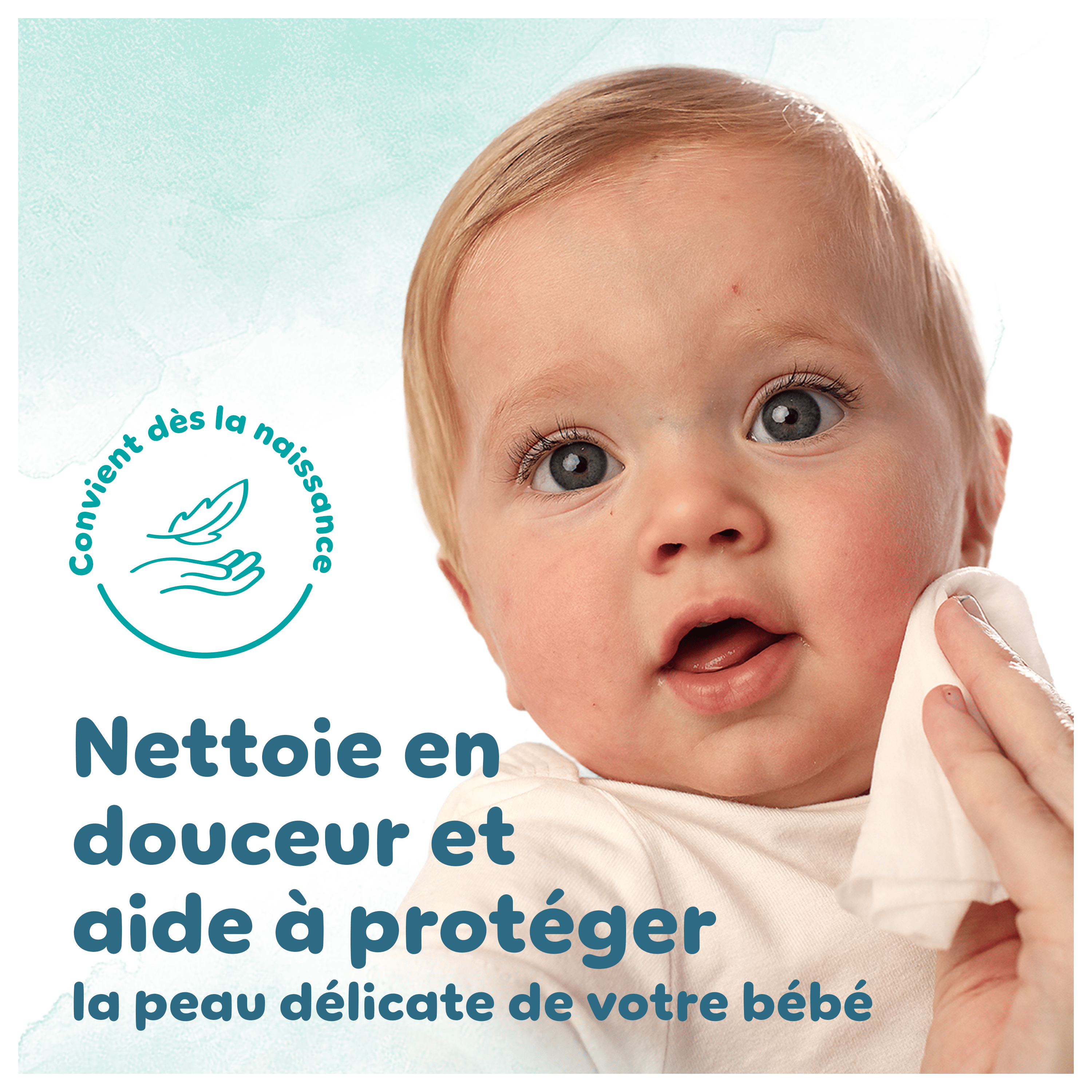  Lingettes Pampers Aqua Harmonie