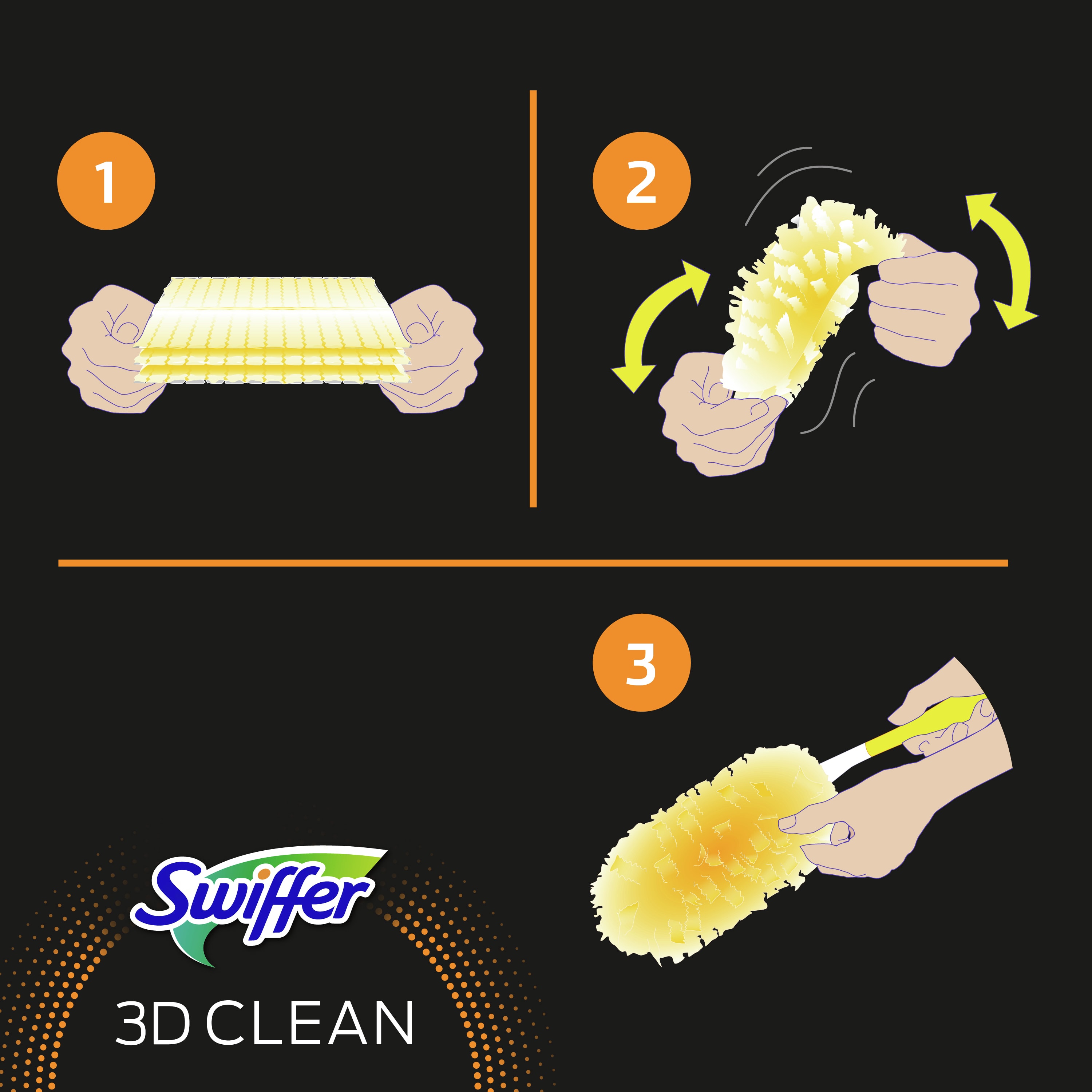 Plumeau Swiffer 3D clean 