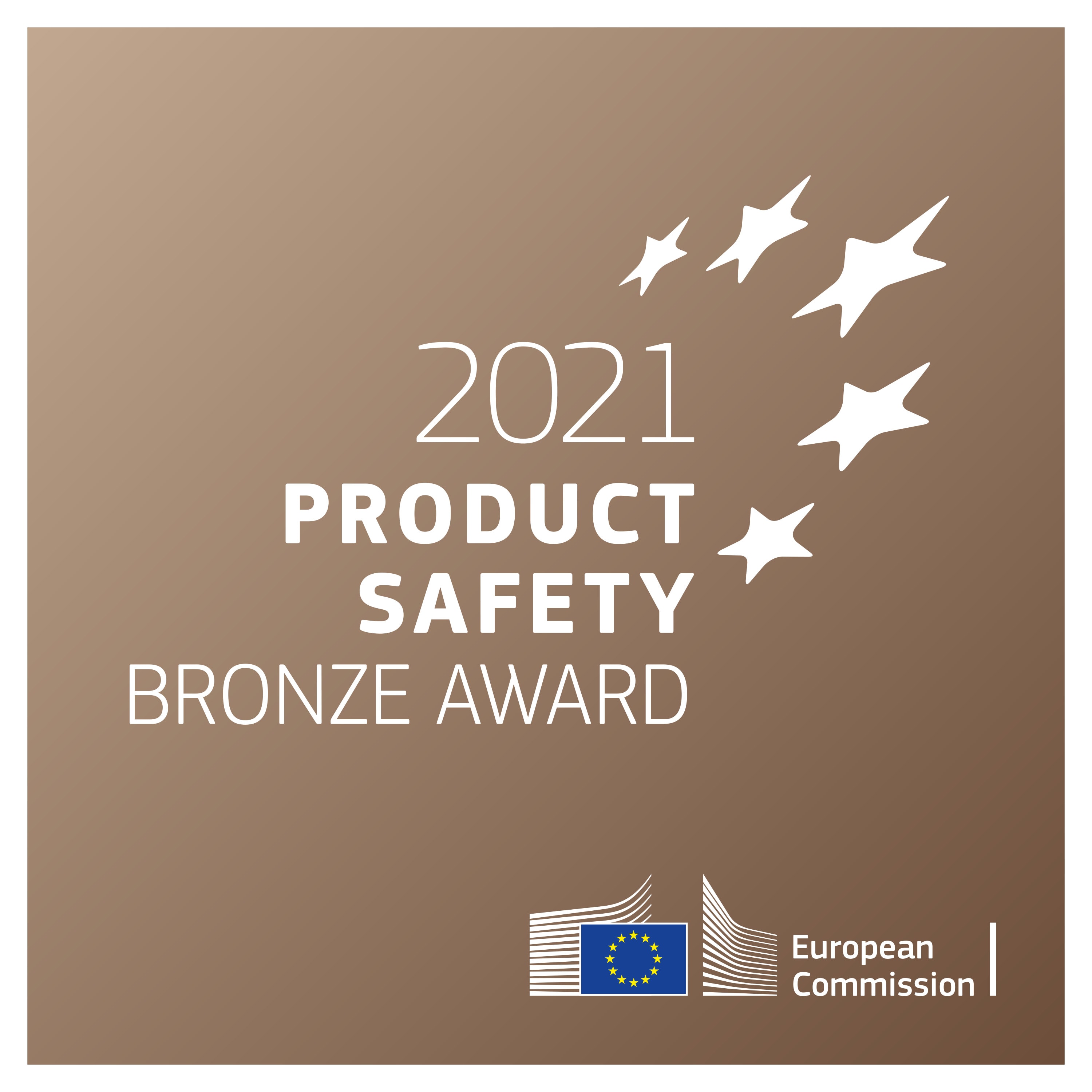 2021 product safety Bronze Award. 