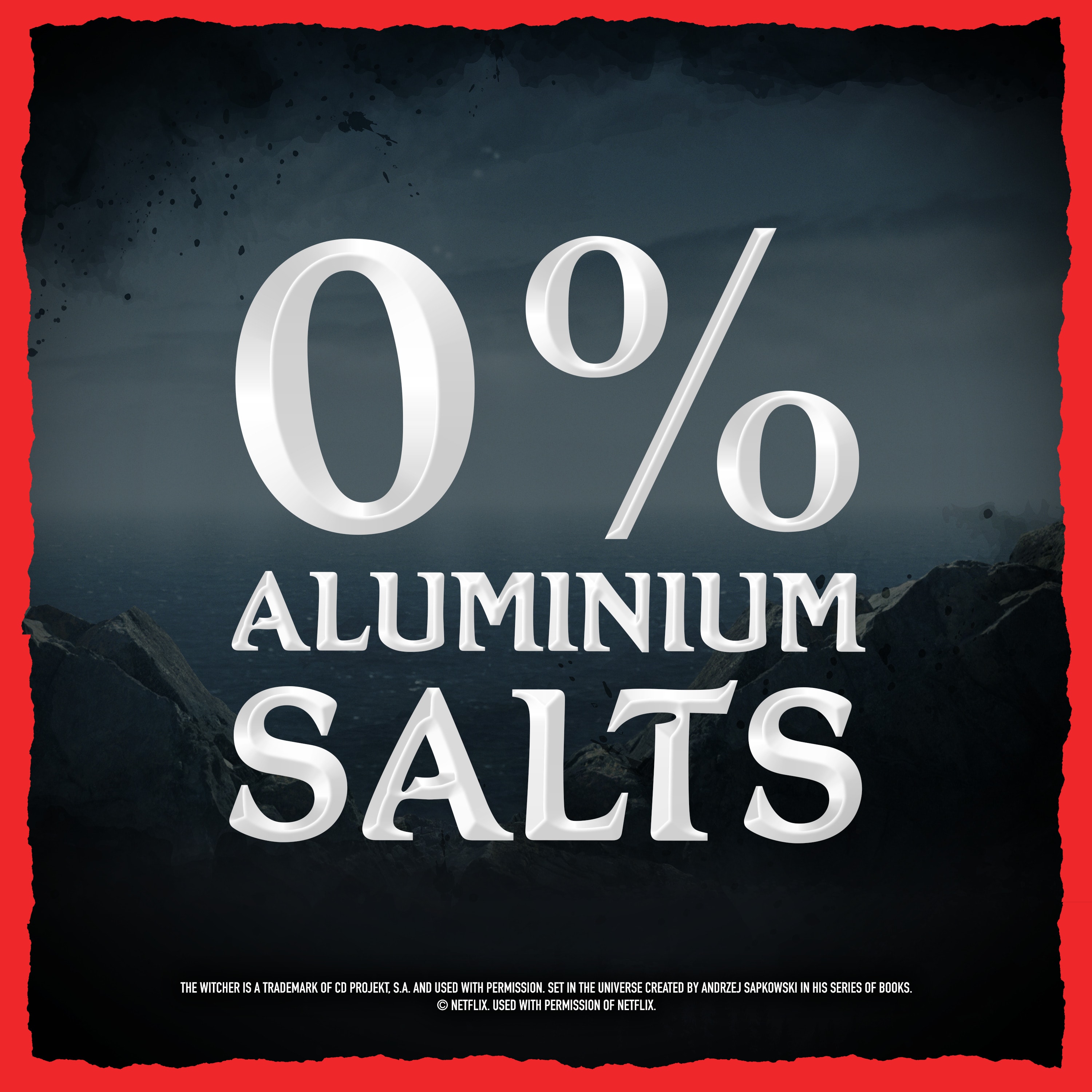 0% Aluminium salts