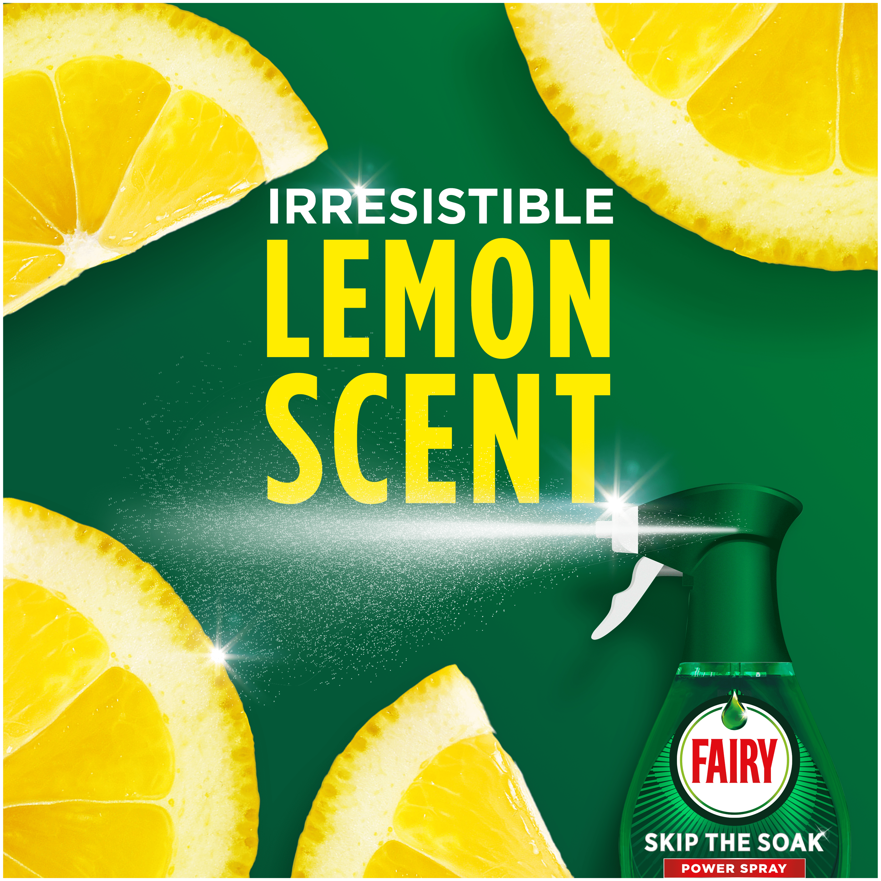 Fairy Skip The Soak Power Spray Lemon