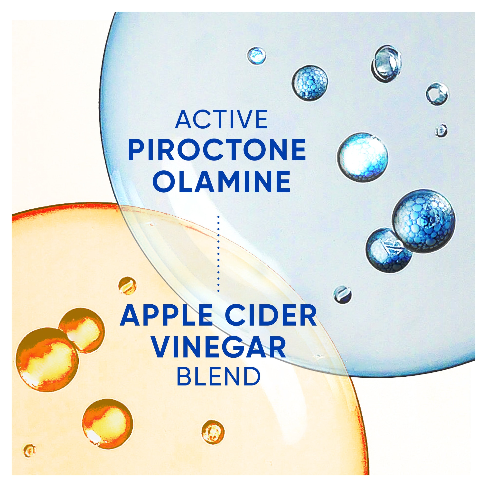 active piroctone olamine and apple cider vinegar blend