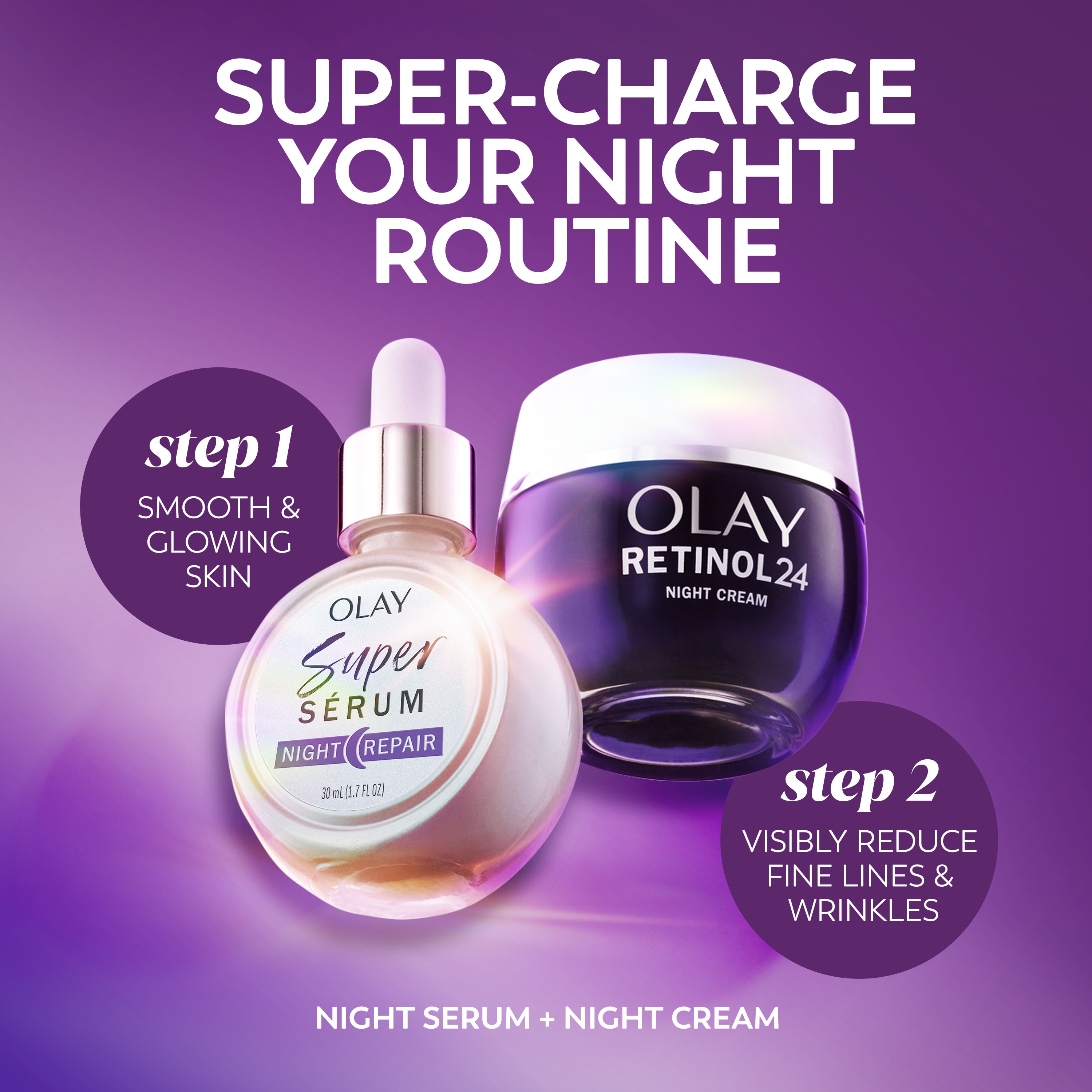 Olay Super Night Serum
