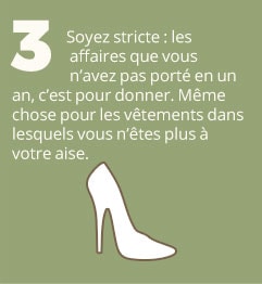 3. Soyez stricte : les affaires que vous n