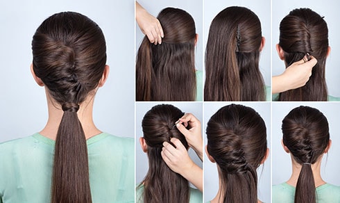 Illustration du tutoriel de coiffure