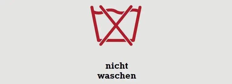 Waschsymbole