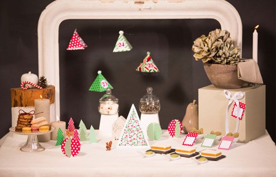 Mesa de MERENDA -CENA DE NATAL