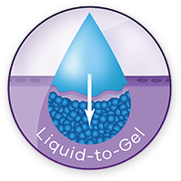 Liquid-to-Gel