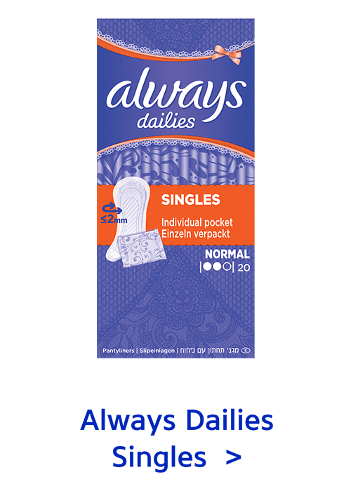 Always Dailies Singles