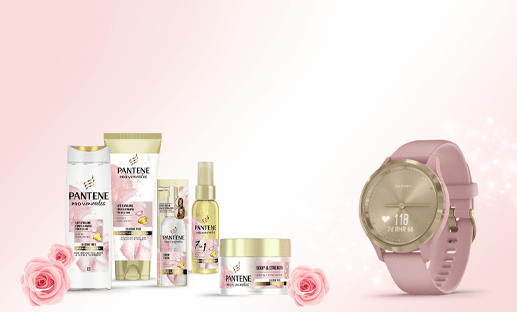 Pantene packshots and watch