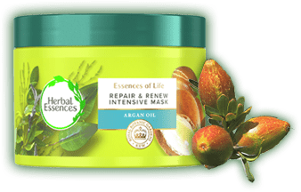 Μάσκα Αναδόμησης Μαλλιών Herbal Essences με Έλαιο Argan