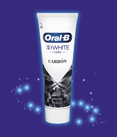 ORAL-B 3D WHITE LUXE CHARCOAL ΜΕ ΣΚΟΝΗ ΑΝΘΡΑΚΑ