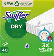 Swiffer ανταλλακτικά Στεγνά Πανάκια πατώματος - 40 Πανάκια**