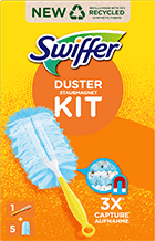 Swiffer Μαγικό Φτερό με 1 λαβή & 5 ανταλλακτικά Φτερά ξεσκονίσματος