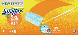 Swiffer XXL Μαγικό Φτερό με 1 λαβή & 2 ανταλλακτικά Μαγικά Φτερά