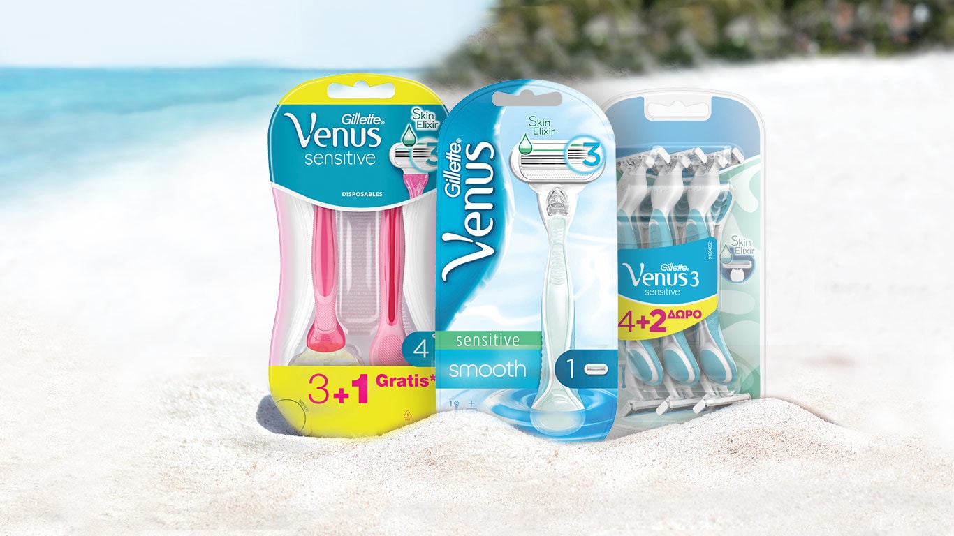 Η Venus Sensitive με Skin Elixir είναι αυτό που χρειάζεσαι