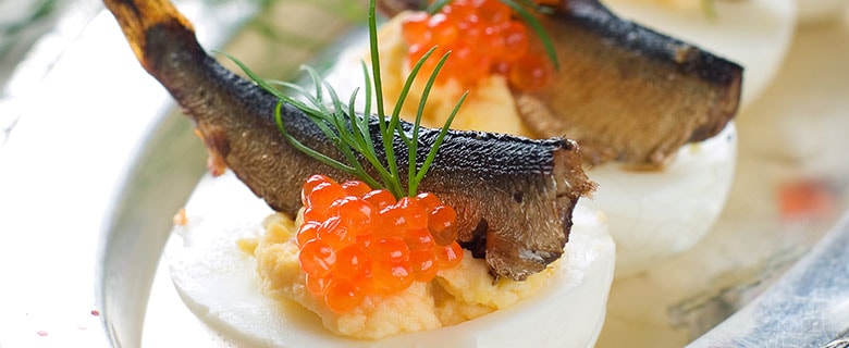 huevos sardina