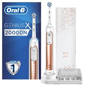 Szczoteczka elektryczna Oral-B Genius X 20000N Rose Gold