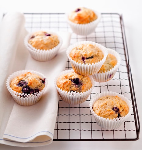 Muffins com chocolate ou frutos secos