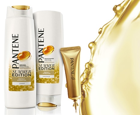 PANTENE SUMMER EDITION E AMPOLAS REPARAÇÃO 1 MINUTO